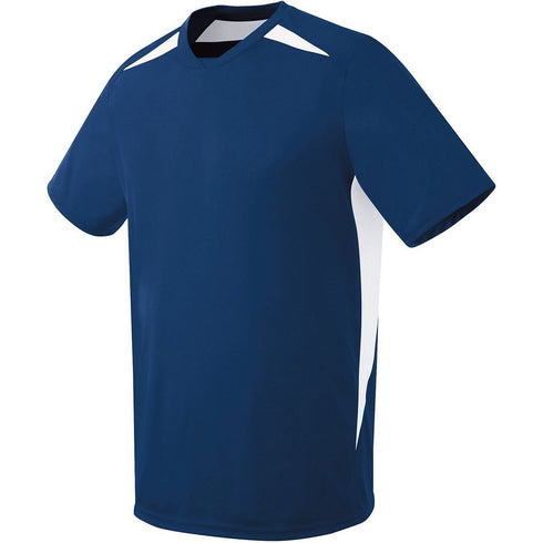 Russell Athletic Youth Hawk Jersey (322871), Color 'Navy/White'